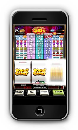 fifty times pay slots machine